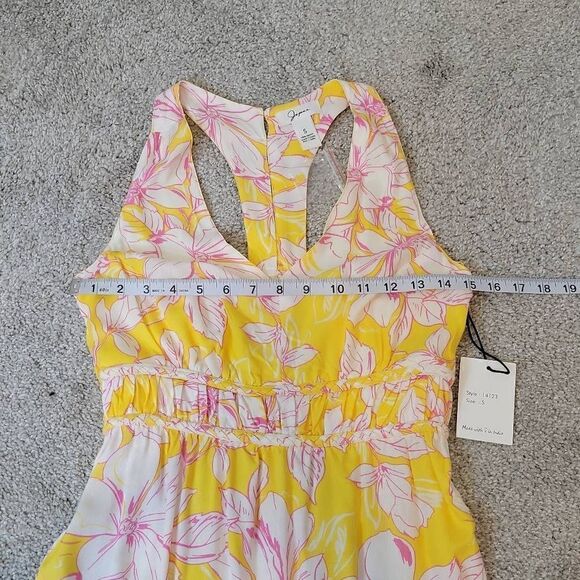 Japna Women's Tropical Floral Maxi Dres Size S - Picture 6 of 7